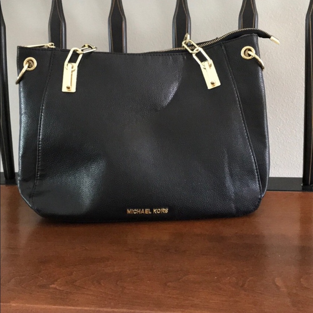 Mk black purse